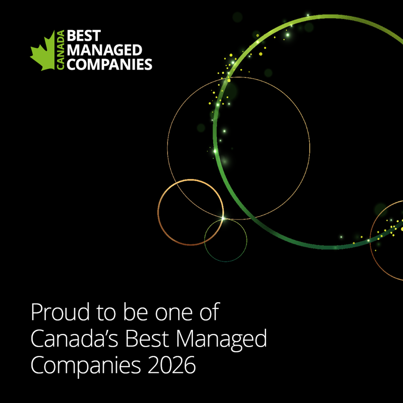Proud to be one of Canada’s Best Managed Companies 2026
