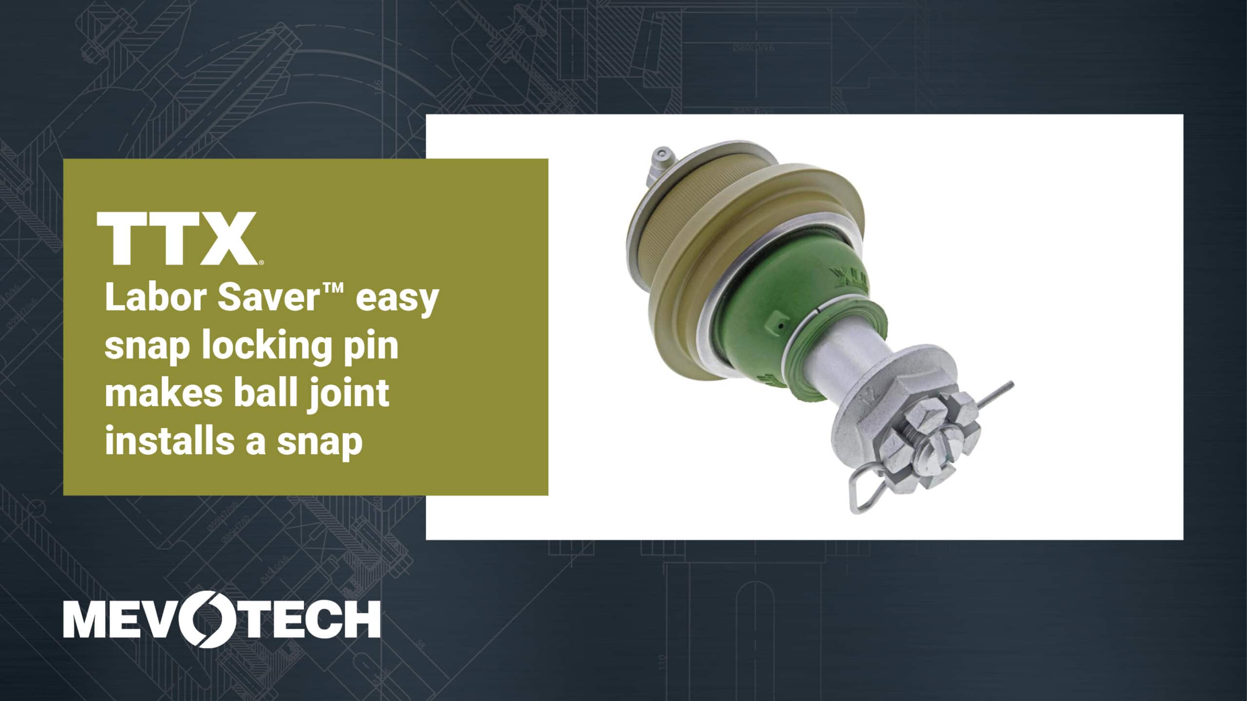Installation is Faster & Easier with our Labor Saver Tools - Mevotech